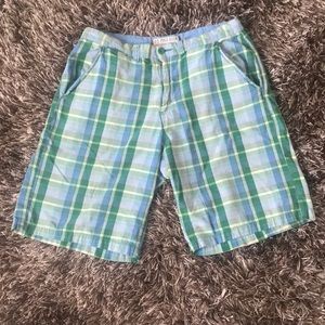 Pre-owned U.S. Polo Assn. sz 33 plaid shorts